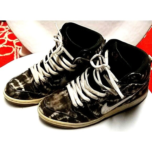 Nike SB Dunk High Premium Tie Dye Rare Sneakers Men's Size 10 Limited Edition - Picture 5 of 16